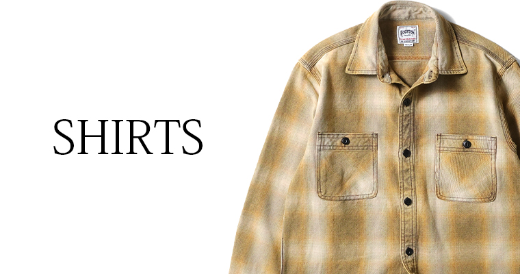 25AW HOUSTON シャツ